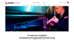 Desktop Screenshot of kuyer.nl