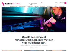 Tablet Screenshot of kuyer.nl
